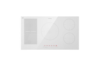 Table de cuisson - Delicatessa 90 Hybrid - Plaque vitrocéramique - 7400W - Minuterie - Blanc Bon état reconditionné disponible sur Darty