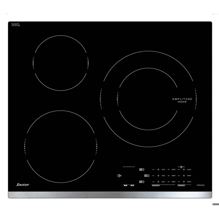 Acheter Table de cuisson induction - SAUTER - SPI4360X - 3 foyers - Commandes tactiles - 4 kW refurbished - 699,90 € Table de cuisson induction - SAUTER - SPI4360X - 3 foyers - Commandes tactiles - 4 kW refurbished reconditionné disponible sur Cdiscount Seconde Vie