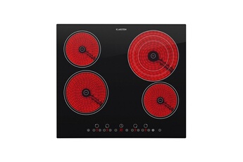 Table de cuisson - Virtuosa - Plaque de cuisson - 6500W - 4 zones - Minuterie - Noir Bon état Klarstein reconditionné disponible sur Darty