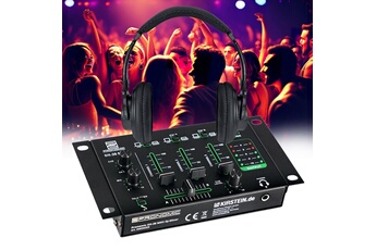 Table de mixage Pronomic DX-26 MKII - à 3 canaux - fonction talkover - Casque - Sonorisation MIX DJ - Pack Découverte Très bon état N/A reconditionné disponible sur Darty
