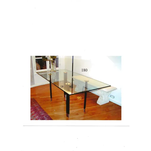 Table En Verre Design - Salle A Manger Bon état reconditionné disponible sur Rakuten