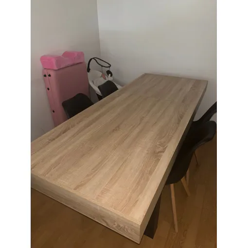 Table Extensible 4-8 Personnes Avec 4 Chaises Bon état reconditionné disponible sur Rakuten