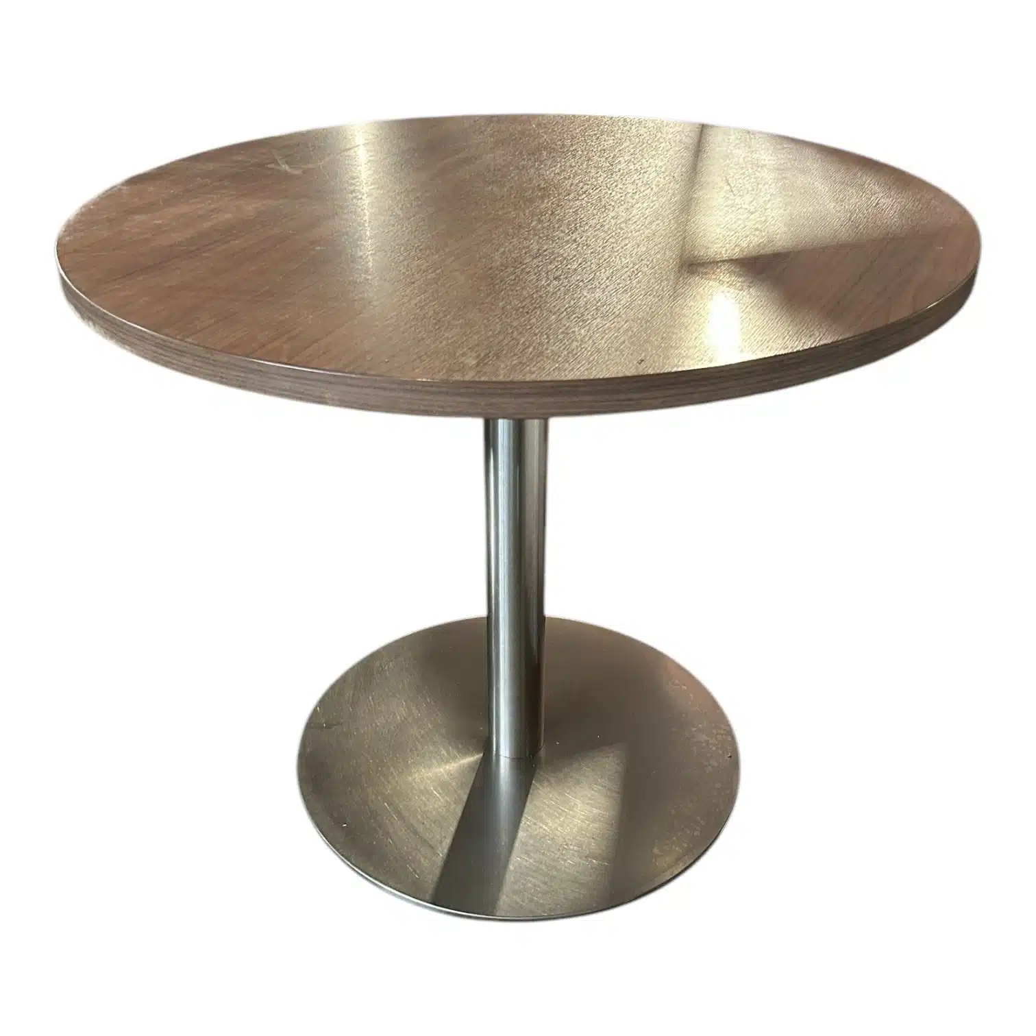 Table ronde 110 cm d’occasion reconditionné (offre indisponible)