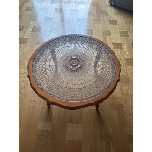 Table ronde de salon en verre Bon état reconditionné disponible sur Rakuten