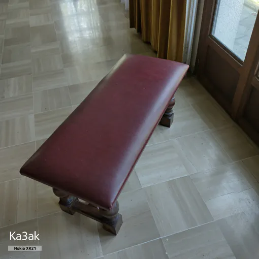 TABLE STYLE RENAISSANCE FLAMANDE CHÊNE MASSIF &amp; 6 CHAISES + BANQUETTE Bon état reconditionné disponible sur Rakuten