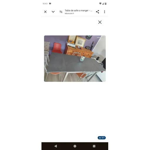 Table Bon état reconditionné disponible sur Rakuten