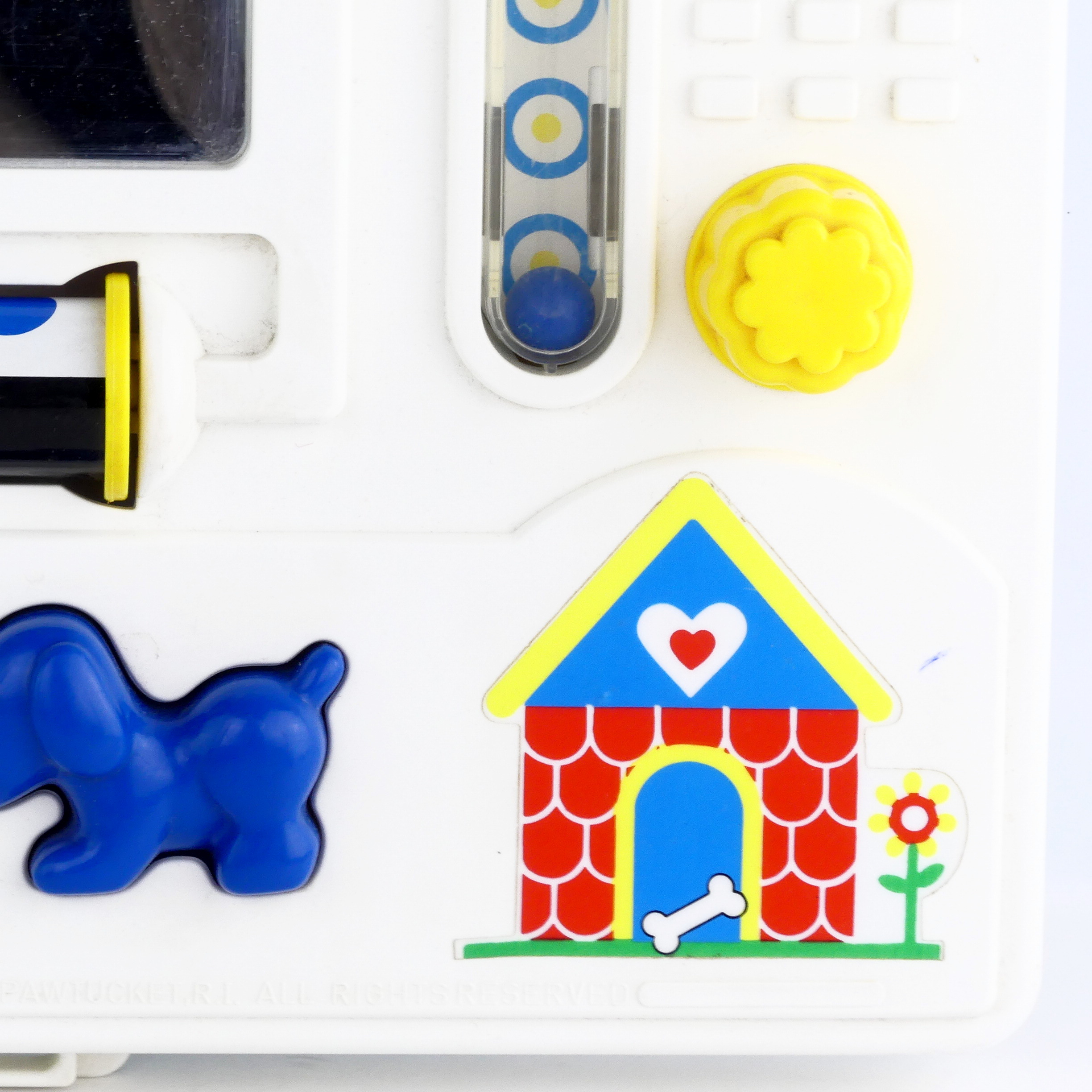 Voir photo 3 de Tableau de jeu bébé : Playskool color in contrast 1989 Tableau de jeu bébé : Playskool color in contrast 1989 État correct reconditionné photo 3
