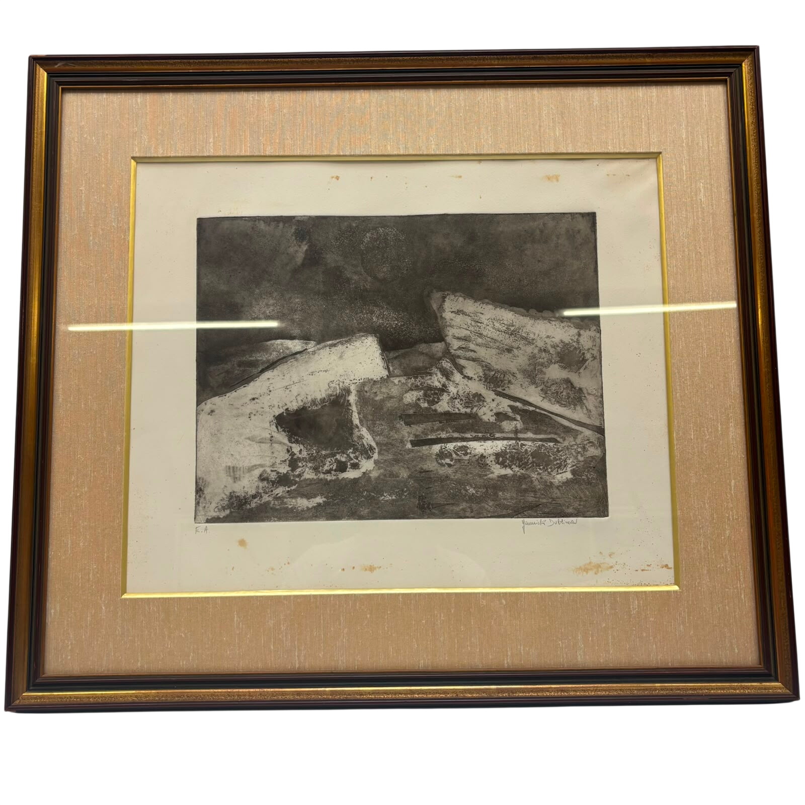Tableau de yannick Dublineau Bon état - 150,00 € Tableau de yannick Dublineau Bon état reconditionné disponible sur Label Emmaüs