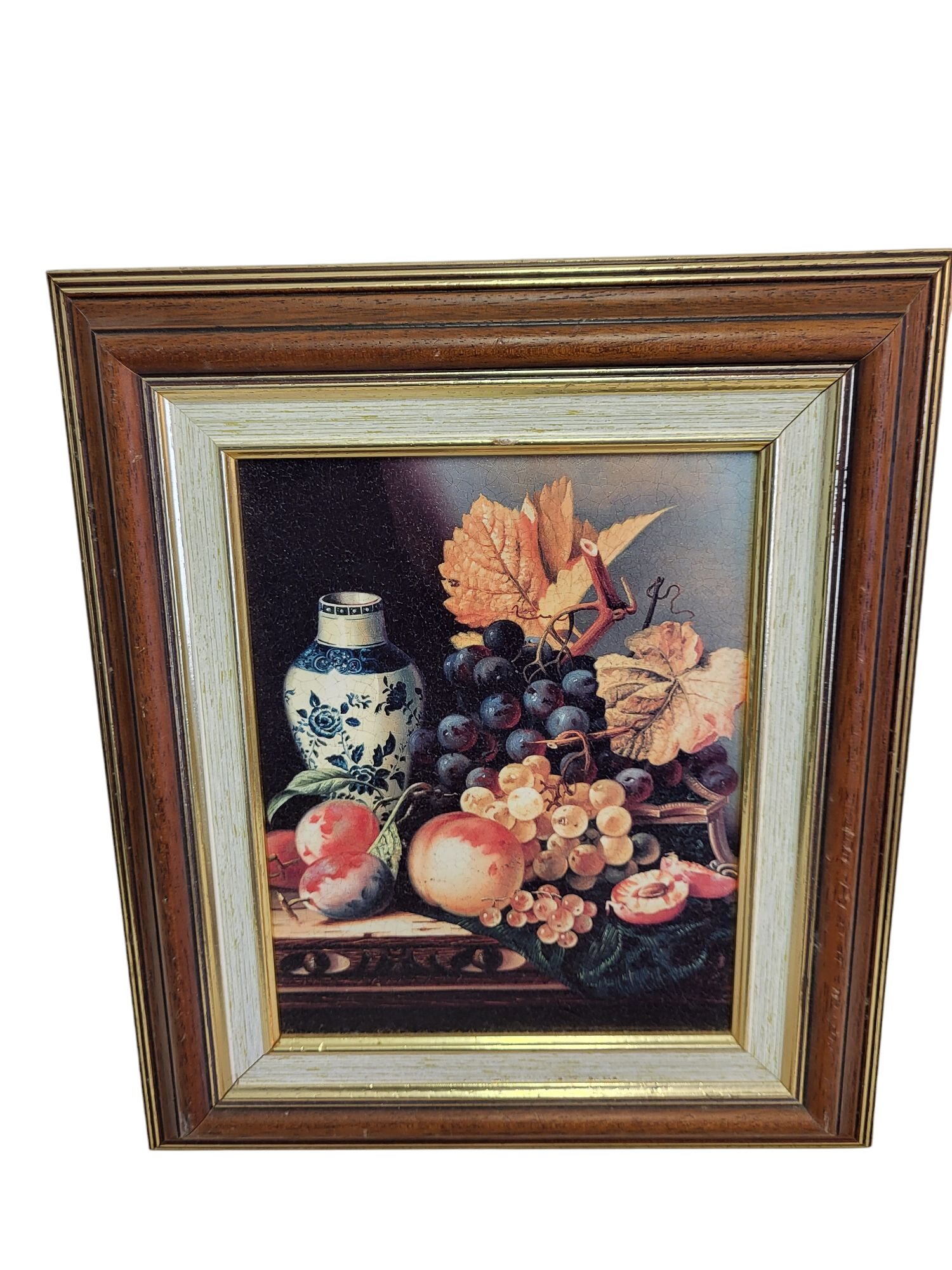Acheter Tableau nature morte vase bleu État correct - 10,00 € Tableau nature morte vase bleu État correct reconditionné disponible sur Label Emmaüs