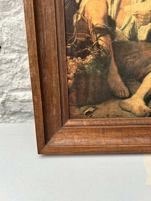 Voir photo 7 de Tableau reproduction Murillo baroque scène d’enfants cadre bois vintage Tableau reproduction Murillo baroque scène d’enfants cadre bois vintage Bon état reconditionné photo 7