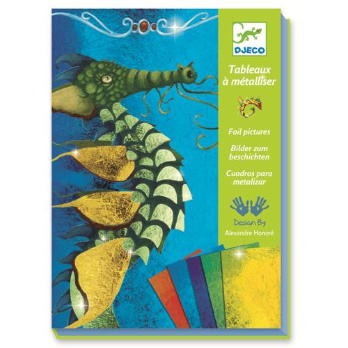 Tableaux à métalliser Dragons à Dorer Djeco État correct reconditionné disponible sur Fnac