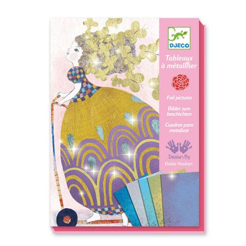 Tableaux à métalliser Si jolies! Djeco État correct Djeco reconditionné disponible sur Fnac