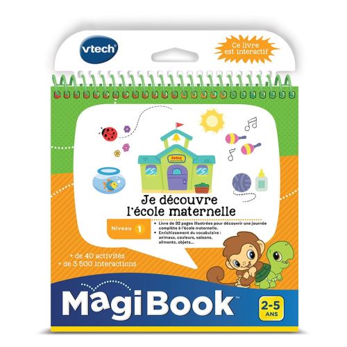 Tablette éducative Vtech MagiBook Je découvre l'école maternelle État correct VTech reconditionné disponible sur Fnac
