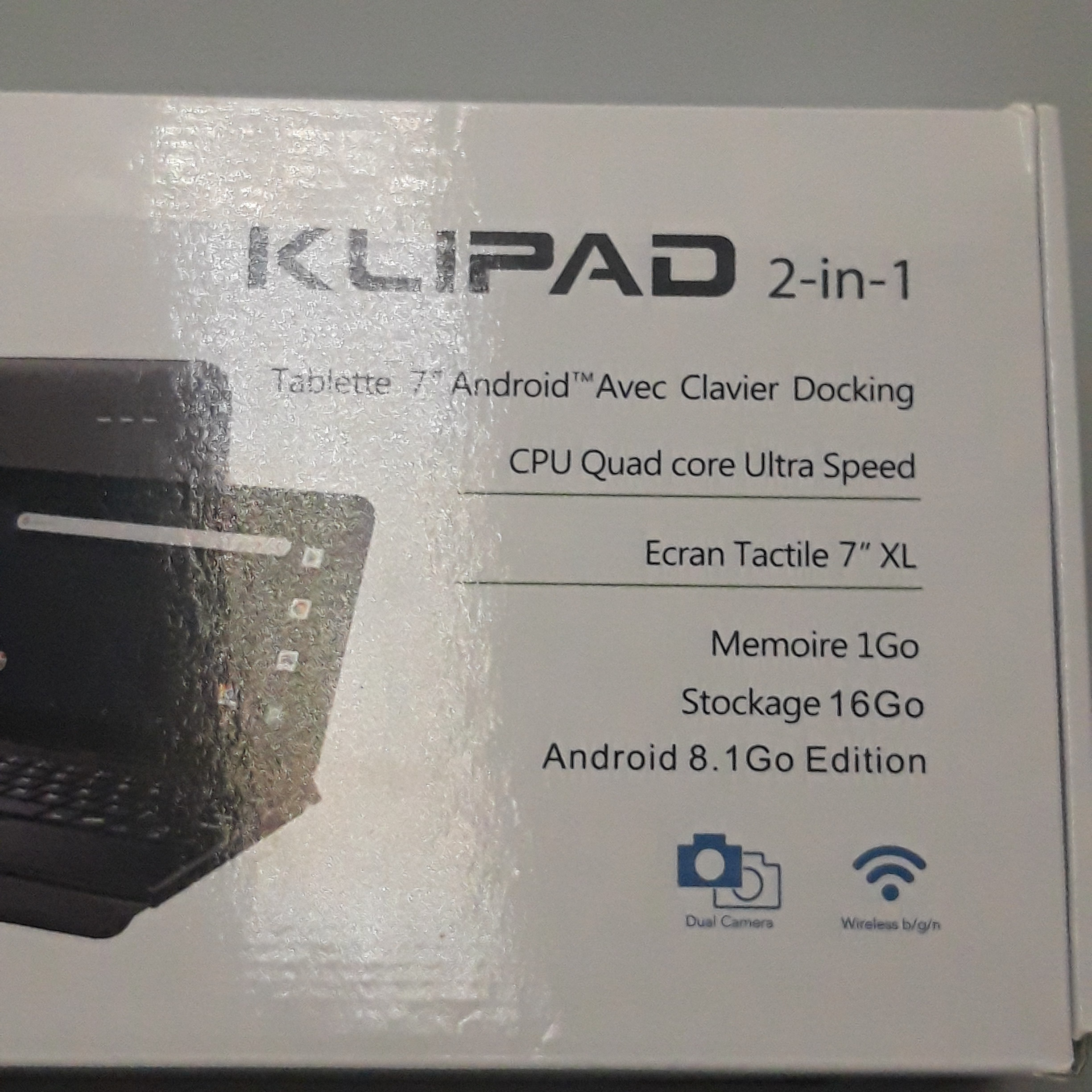 Voir photo 4 de Tablette klipad 2 in 1 Tablette klipad 2 in 1 Bon état reconditionné photo 4