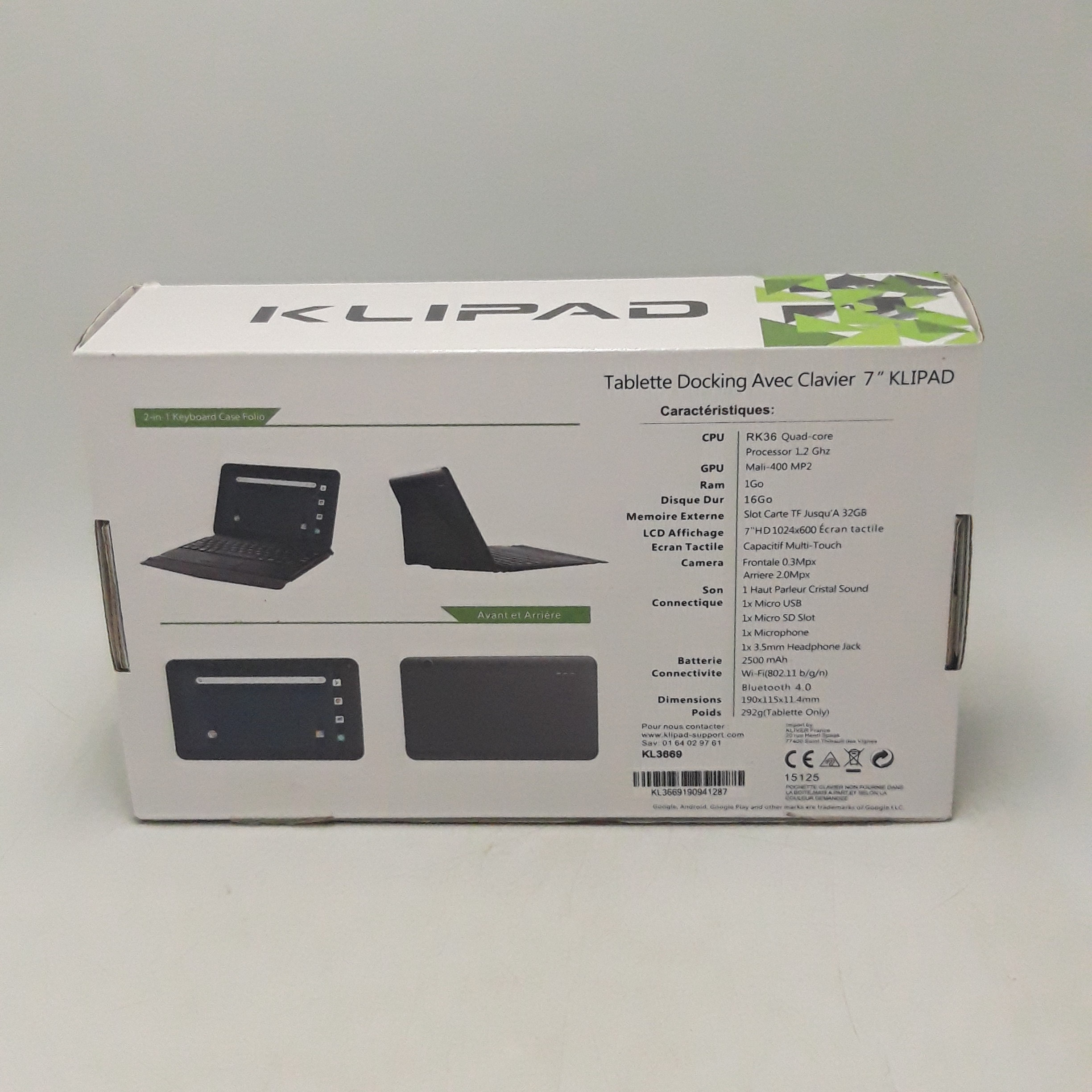 Voir photo 5 de Tablette klipad 2 in 1 Tablette klipad 2 in 1 Bon état reconditionné photo 5