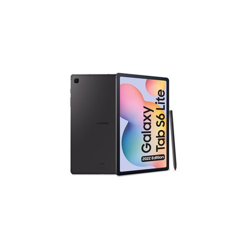 Tablette Samsung Galaxy Tab S6 Lite SM-P619N 4G LTE 64 Go 26.4 cm 10.4' Qualcomm Snapdragon 4 Go Wi-Fi 5 802.11ac Android 12 Gris État correct reconditionné disponible sur Fnac
