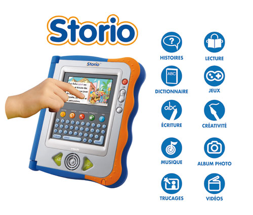 Tablette Tactile enfant Vtech Storio Bleue + Jeu Rufus État correct reconditionné disponible sur Fnac