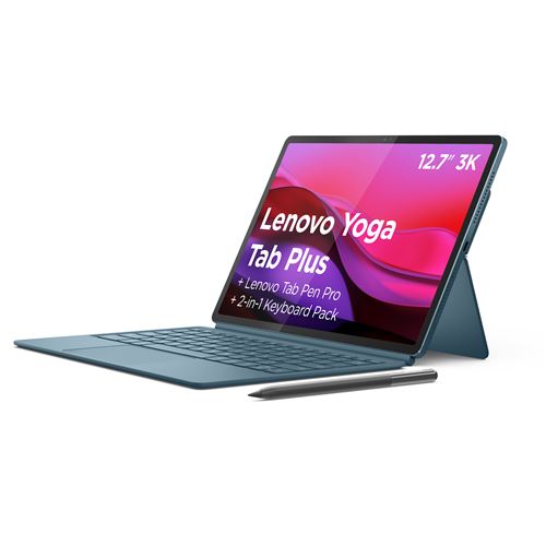 Tablette Tactile Lenovo Yoga Tab Plus 12,7"" Wifi 256 Go Bleu + Clavier + Stylet État correct Lenovo reconditionné disponible sur Fnac