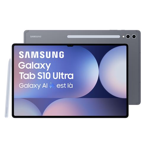Tablette tactile Samsung Galaxy Tab S10 Ultra 14,6" Wifi 256 Go Gris État correct reconditionné disponible sur Fnac