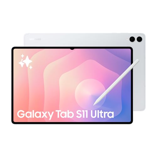 Tablette Tactile Samsung Galaxy Tab S11 Ultra 14,6" Wi-Fi 256 Go Argent État correct Samsung reconditionné disponible sur Fnac
