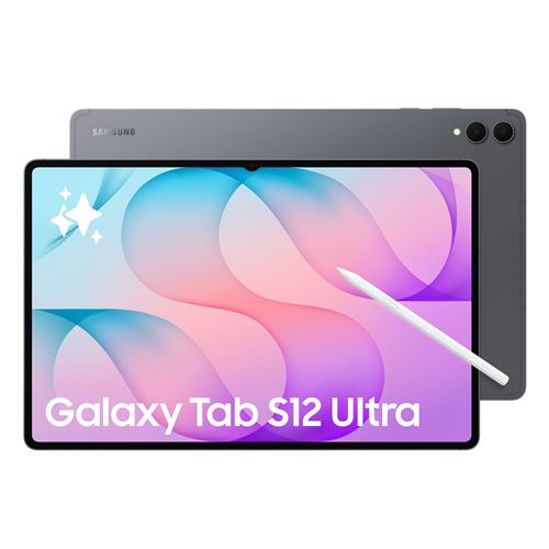 Tablette Tactile Samsung Galaxy Tab S12 Ultra 14,6" 512 Go Gris État correct Samsung reconditionné disponible sur Fnac | Dero