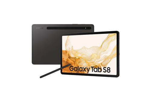 Tablette tactile Samsung Galaxy Tab S8 11" Wifi 256 Go Anthracite État correct Samsung reconditionné disponible sur Fnac