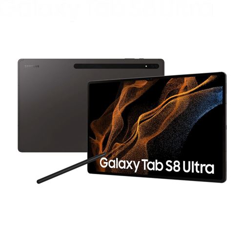 Tablette tactile Samsung Galaxy Tab S8 Ultra 14.6" Wifi 512 Go Anthracite État correct Samsung reconditionné disponible sur Fnac