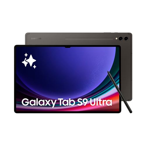 Tablette tactile Samsung Galaxy Tab S9 Ultra 14.6" Wifi 256 Go Anthracite État correct reconditionné disponible sur Fnac
