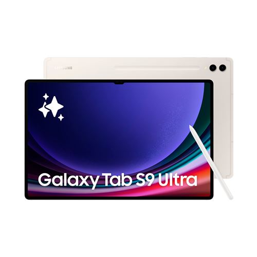 Tablette tactile Samsung Galaxy Tab S9 Ultra 14.6" Wifi 256 Go Crème État correct - 917,99 € Tablette tactile Samsung Galaxy Tab S9 Ultra 14.6" Wifi 256 Go Crème État correct Samsung reconditionné disponible sur Fnac