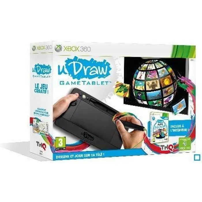 Tablette Udraw Accessoire XBOX 360 Reconditionné - 29,00 € Tablette Udraw Accessoire XBOX 360 Reconditionné THQ reconditionné disponible sur Cdiscount Seconde Vie