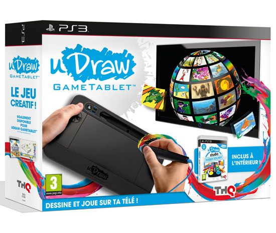 Tablette uDraw PS3 + uDraw Studio Dessiner Facilement État correct THQ reconditionné disponible sur Fnac