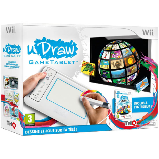 Tablette uDraw Wii + uDraw Studio Dessiner Facilement État correct THQ reconditionné disponible sur Fnac