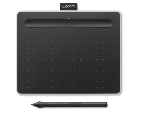 Tablette Wacom Intuos Vert pistache avec Stylet Small Bluetooth État correct Wacom reconditionné disponible sur Fnac