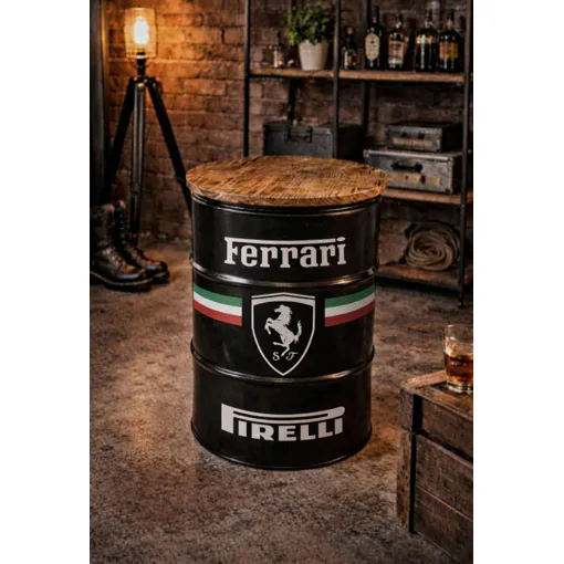 Tabouret table de nuit ferrari Bon état reconditionné disponible sur Rakuten
