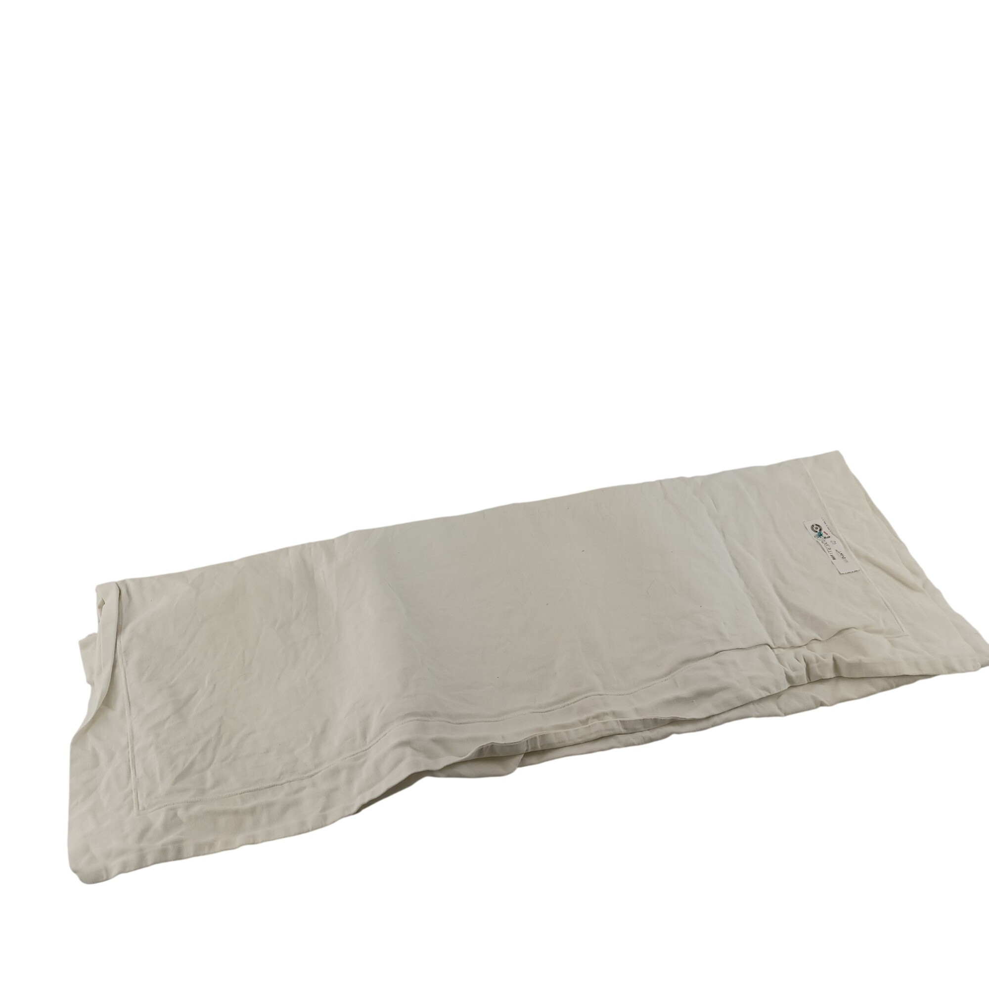 Taie d'oreiller de lin ancienne à fermeture à boutons de 63x70 cm - 12,00 € Taie d'oreiller de lin ancienne à fermeture à boutons de 63x70 cm reconditionné disponible sur Label Emmaüs