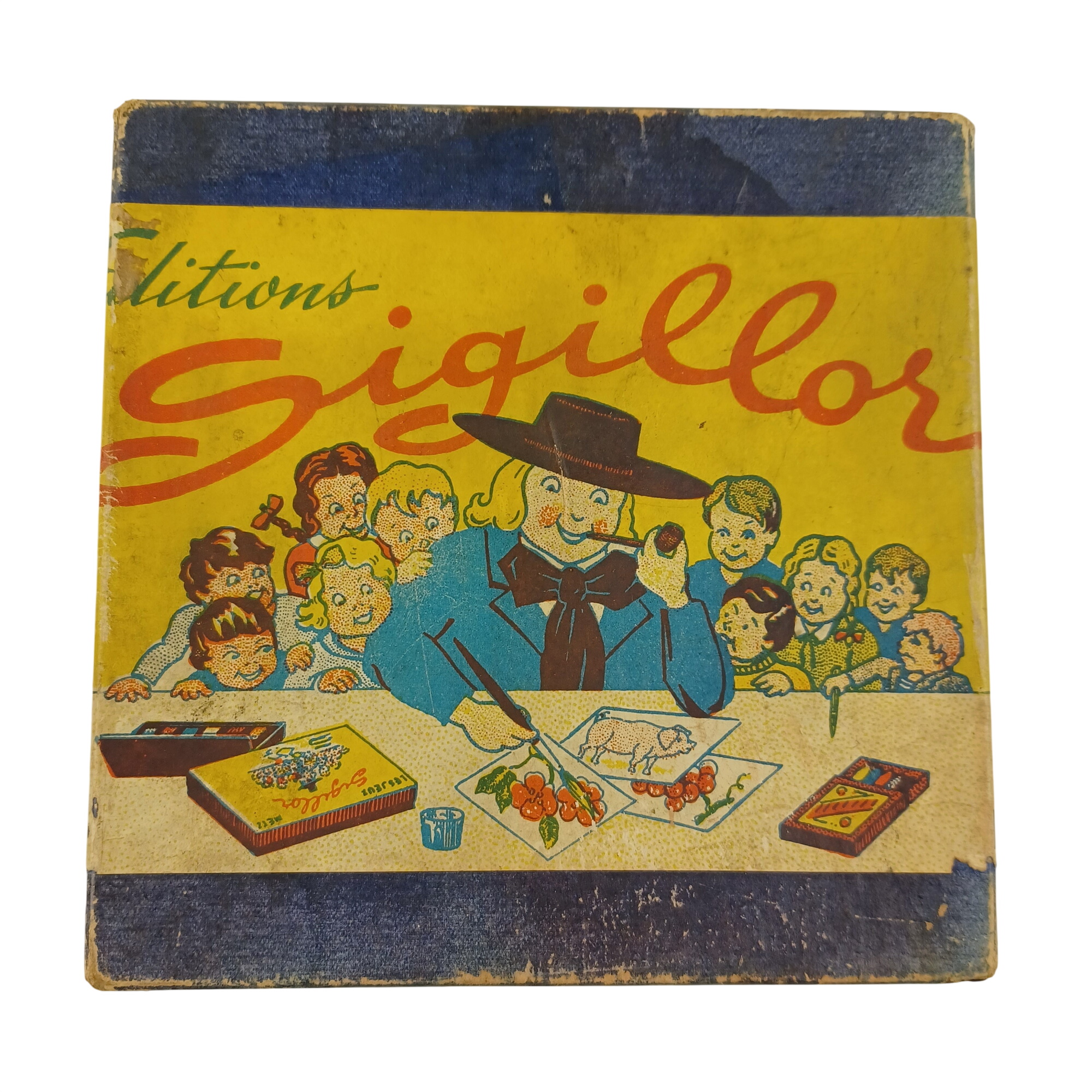 Tampon ancien d'école Sigillor de la France de 15x15cm Très bon état - 10,00 € Tampon ancien d'école Sigillor de la France de 15x15cm Très bon état reconditionné disponible sur Label Emmaüs
