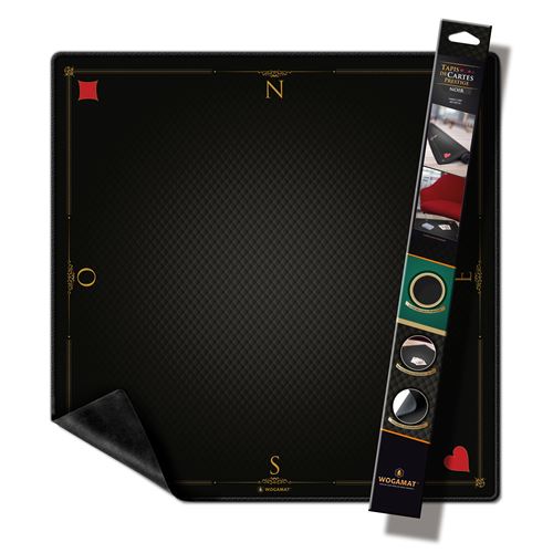 Tapis de Cartes Wogamat Prestige Format Tarot 60 x 60 cm Noir État correct reconditionné disponible sur Fnac