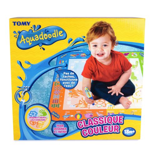 Tapis de dessin Tomy Aquadoodle Classique 4 couleurs État correct reconditionné disponible sur Fnac