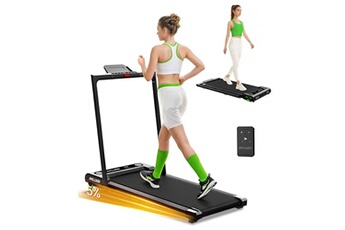 Tapis de marche Akluer 480L-B incliné avec poignée tapis de course sous le bureau 2,5 CV écran LED et télécommande capacité maximale de 140 kg Bon état reconditionné disponible sur Darty