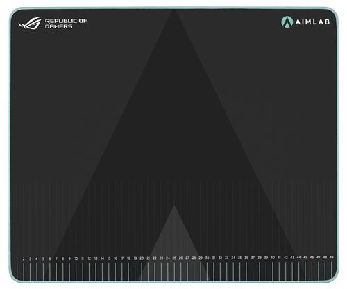 Tapis de souris gaming Asus ROG Hone Ace Aim Lab Edition Taille classique Noir État correct Asus reconditionné disponible sur Fnac