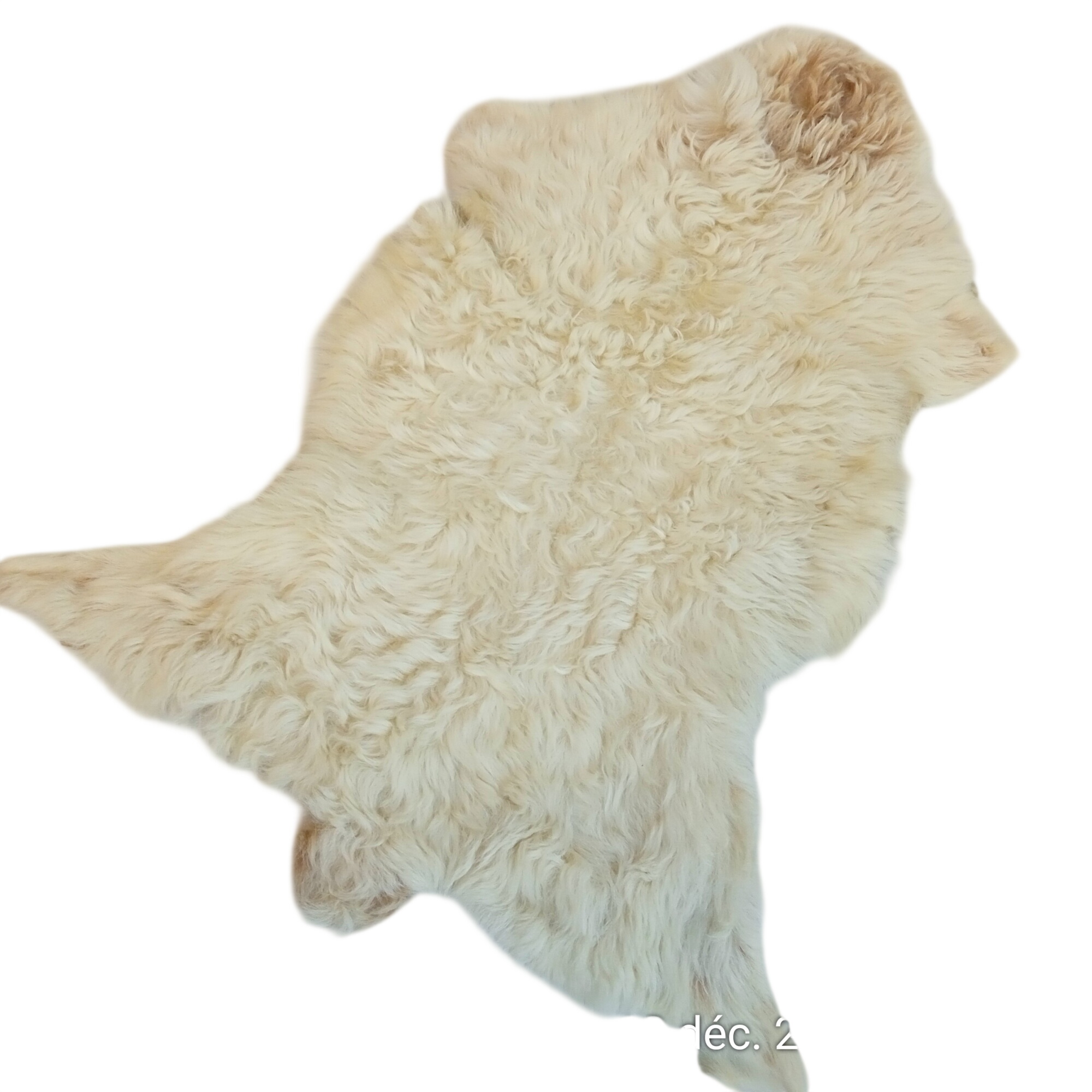 Tapis Descente de lit Peau de mouton 50x70 cm Bon état - 34,00 € Tapis Descente de lit Peau de mouton 50x70 cm Bon état reconditionné disponible sur Label Emmaüs