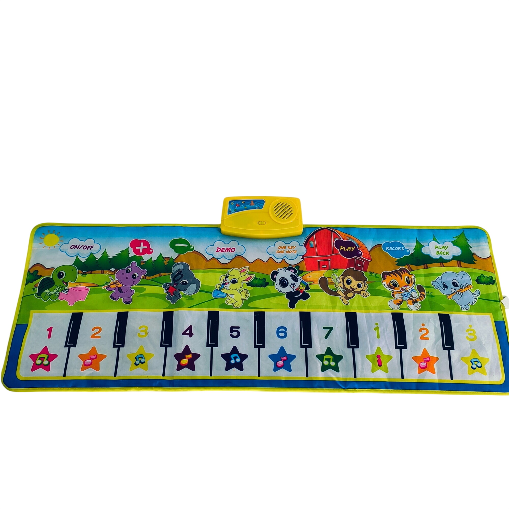 Tapis Musical Éducatif pour Bébés – "One Key, One Note"-1er âge- à partir de 3 mois Bon état - 16,00 € Tapis Musical Éducatif pour Bébés – "One Key, One Note"-1er âge- à partir de 3 mois Bon état reconditionné disponible sur Label Emmaüs