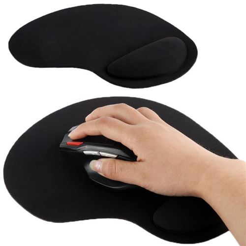 Tapis Souris Pc Repose Poignet Ergonomique Anti Dérapant Ultra Fin Noir YONIS État correct N/A reconditionné disponible sur Fnac