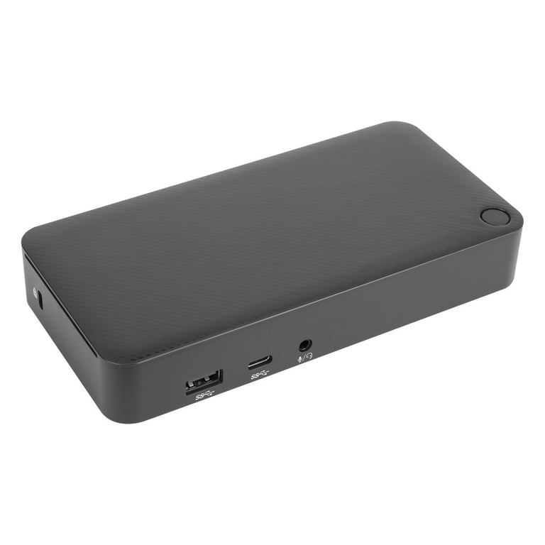 Targus DOCK310EUZ station d'accueil Avec fil USB 3.2 Gen 1 (3.1 Gen 1) Type-C Noir - Excellent état Parfait état Targus reconditionné disponible sur Pixmania