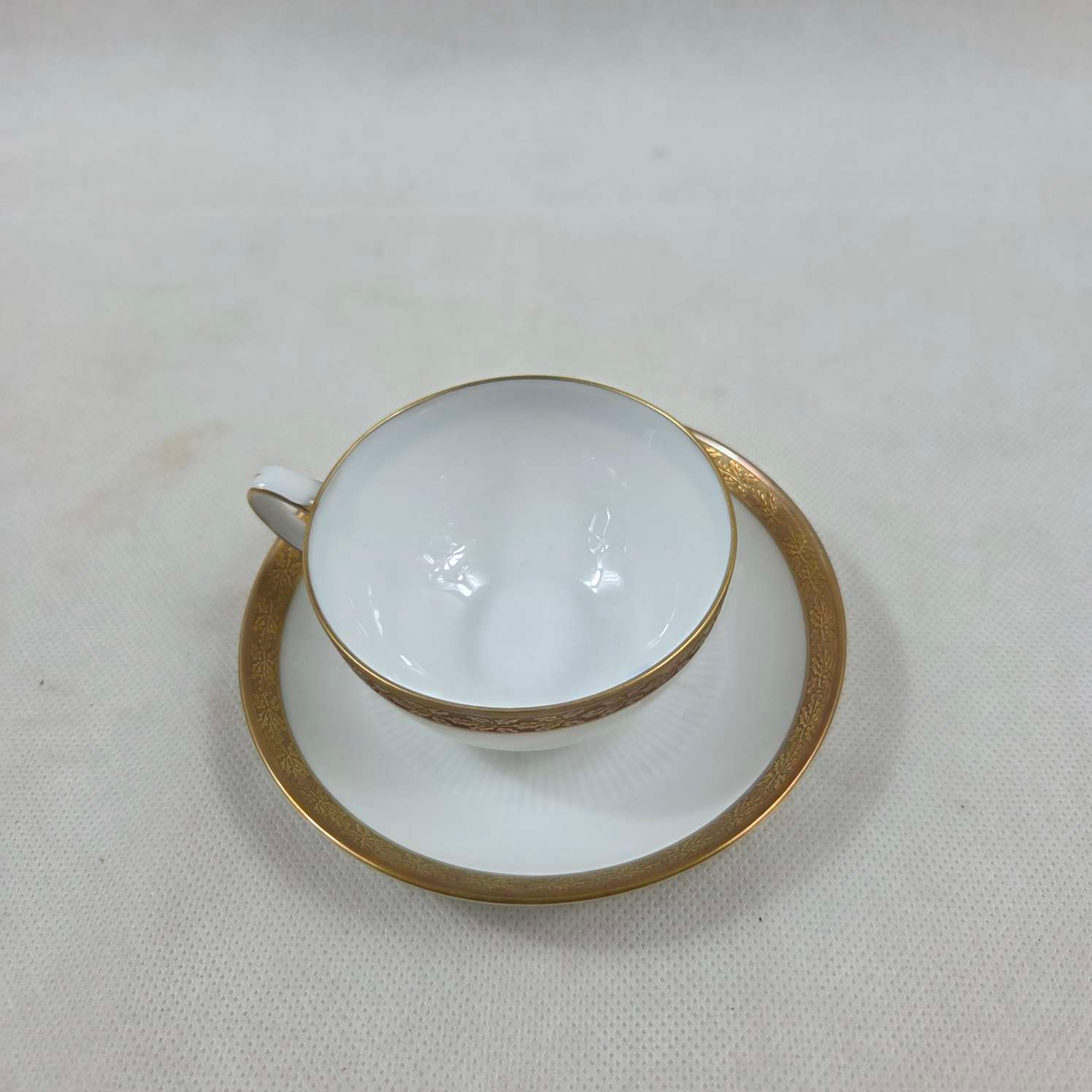 Voir photo 5 de Tasse bavaroise avec sa soucoupe Tasse bavaroise avec sa soucoupe Très bon état reconditionné photo 5