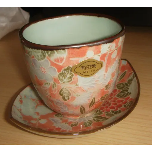 Tasse De Thé Arita Ware (Yuzen Aka) Bon état reconditionné disponible sur Rakuten