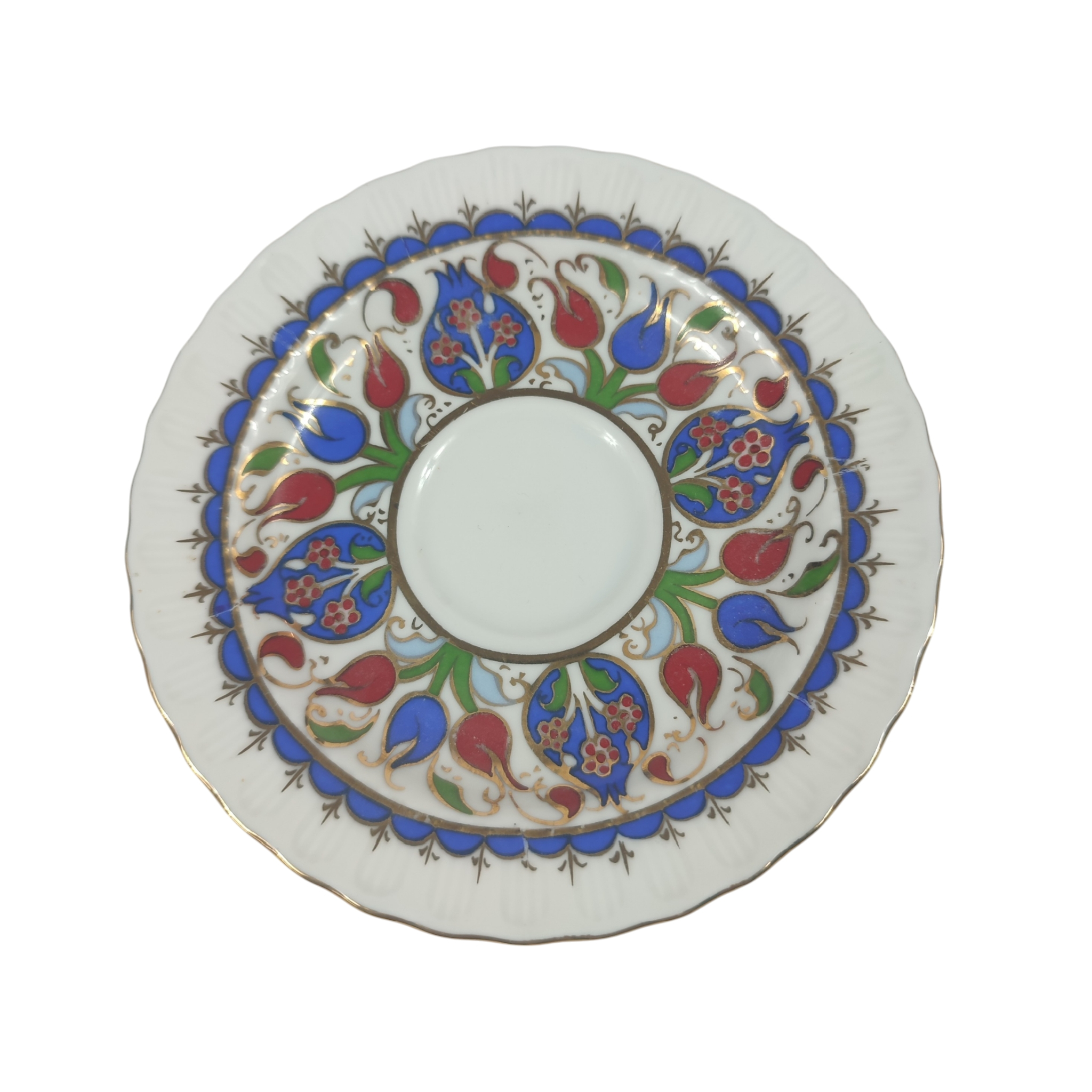 Voir photo 4 de Tasse et sous-tasse Kütahya (porcelaine turque) Tasse et sous-tasse Kütahya (porcelaine turque) Bon état reconditionné photo 4