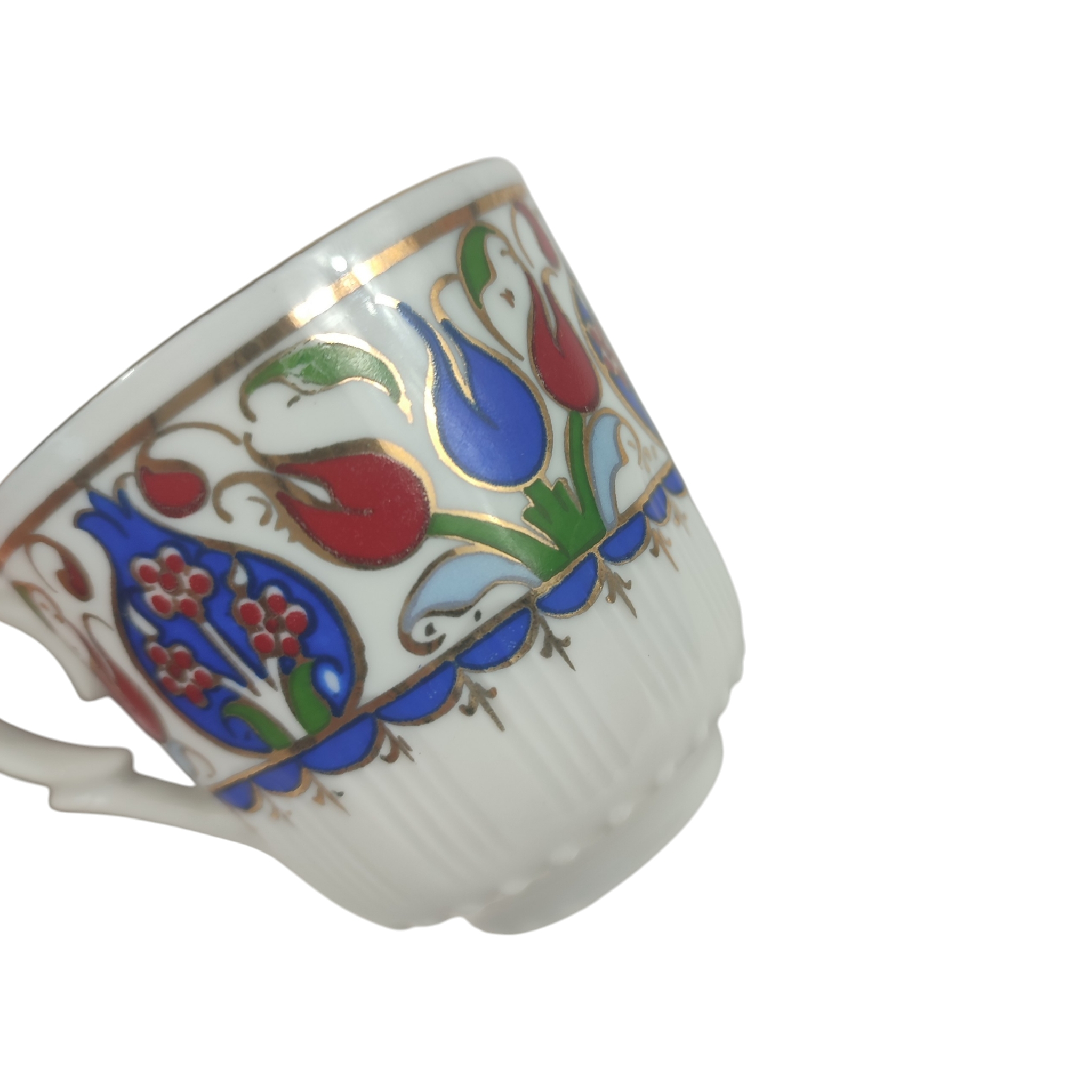 Voir photo 7 de Tasse et sous-tasse Kütahya (porcelaine turque) Tasse et sous-tasse Kütahya (porcelaine turque) Bon état reconditionné photo 7