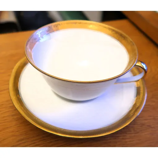 Tasse Et Sous-Tasse Porcelaine De Limoges occasion reconditionné disponible sur Rakuten