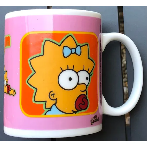Acheter Tasse Maggie Quick 2000, Matt Groening, Les Simpsons, Mug, Dessin Animé, Figurine Bon état - 10,00 € Tasse Maggie Quick 2000, Matt Groening, Les Simpsons, Mug, Dessin Animé, Figurine Bon état reconditionné disponible sur Rakuten